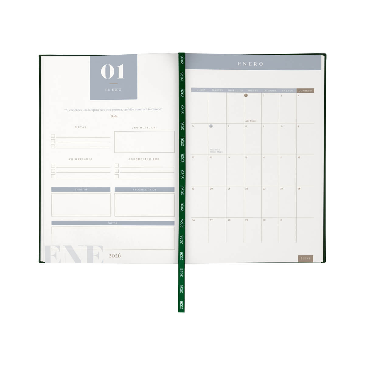 AGENDA DIARIA CLASICA 2026 AGD 026
