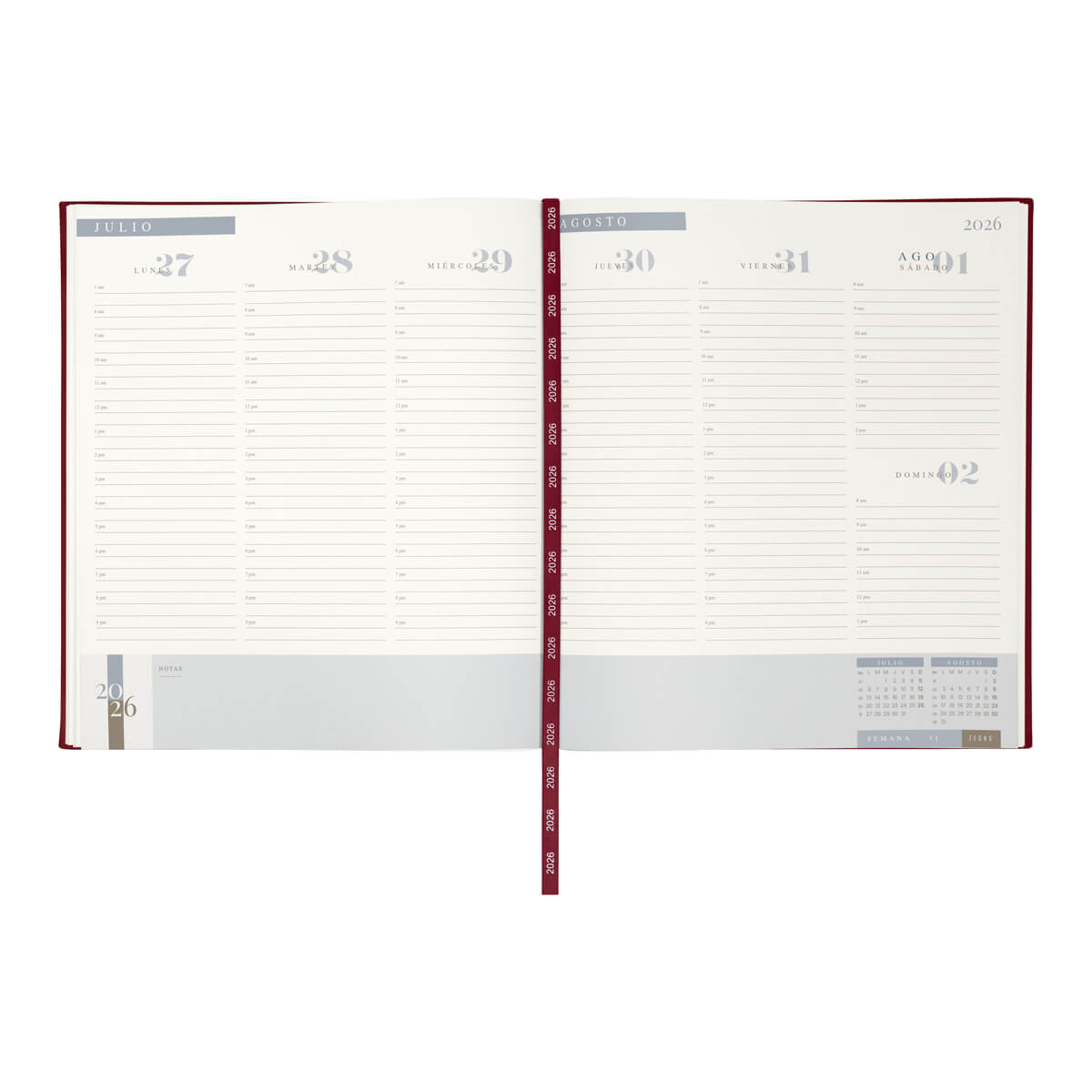 AGENDA EJECUTIVA CLASICA 2026 AGE 026