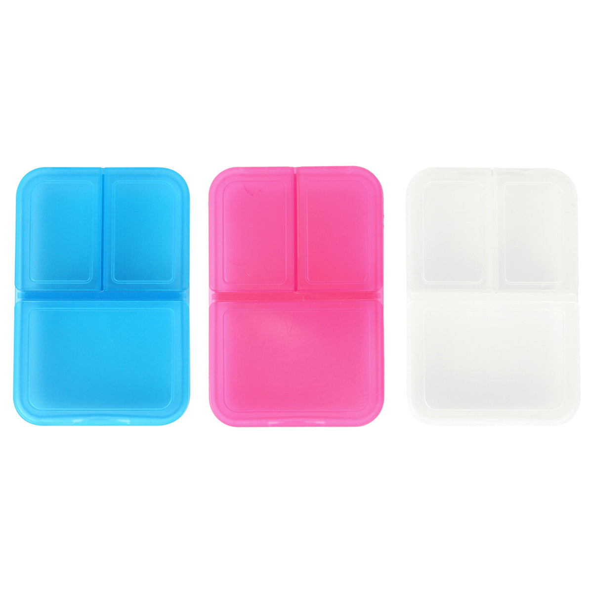 PASTILLERO CON TRES COMPARTIMENTOS BE-017