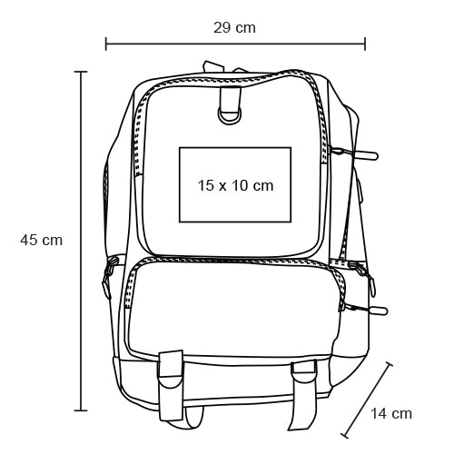 MOCHILA TORETTO BL 096