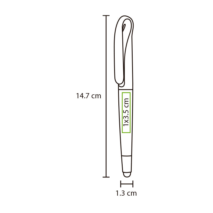 BOLÍGRAFO DE PLÁSTICO LECCO BL-127