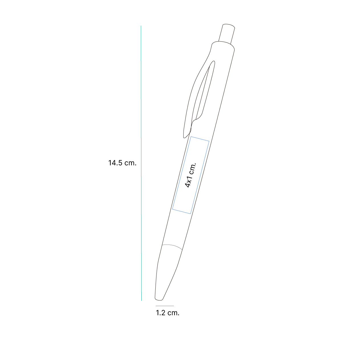 BOLÍGRAFO ANTIBACTERIAL BL-143