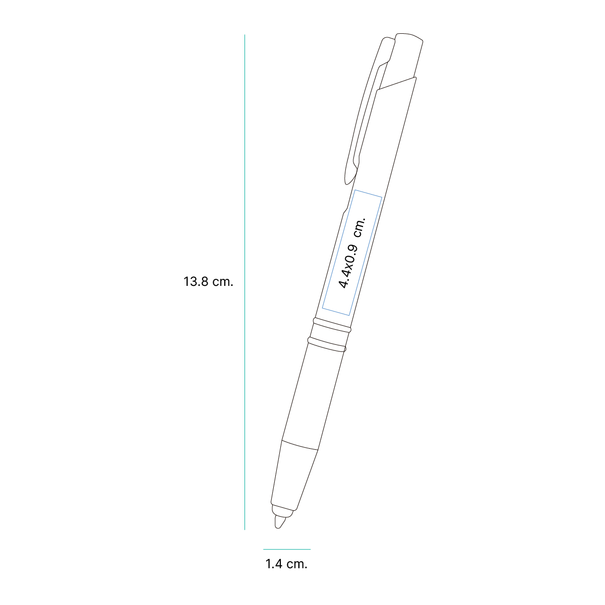 BOLÍGRAFO ANTIBACTERIAL BL-149
