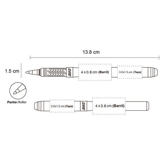 BOLÍGRAFO BIC GRIP ROLLER