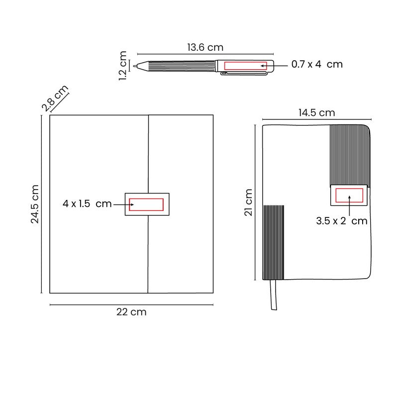 SET DE LIBRETA DICKENS HL 9106