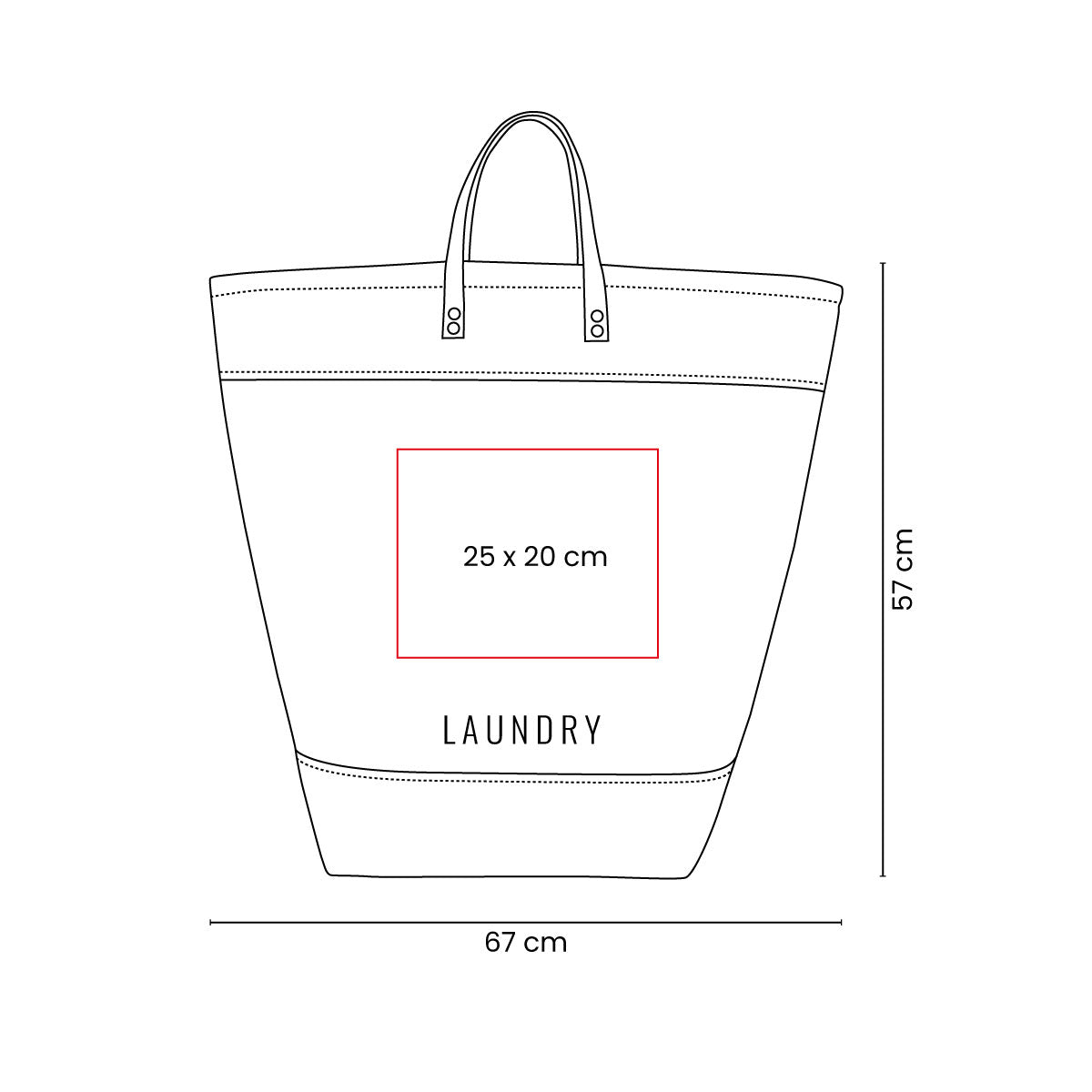 CESTO PARA ROPA ZOE KTC 630