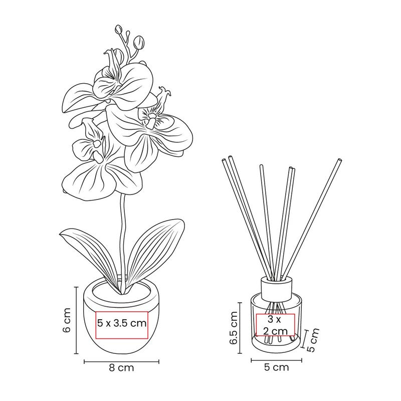 SET DECORATIVO FIORA KTC 978