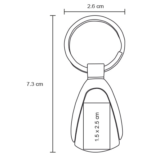 LLAVERO DROP MK 001