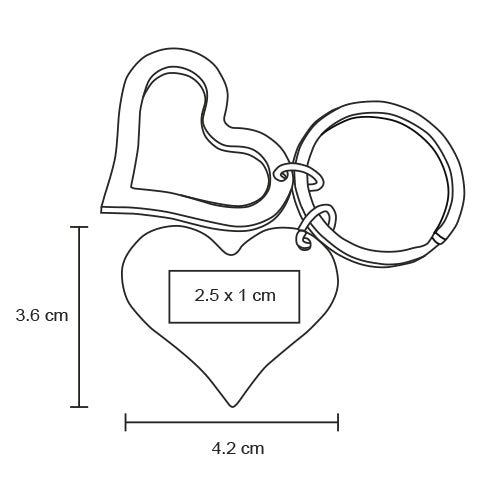 LLAVERO LOVE MK 020