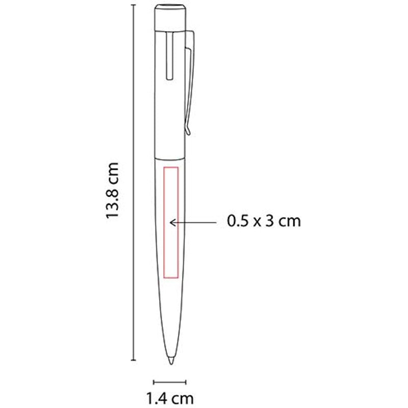 BOLÍGRAFO USB 8 GB ELZ SH 1920
