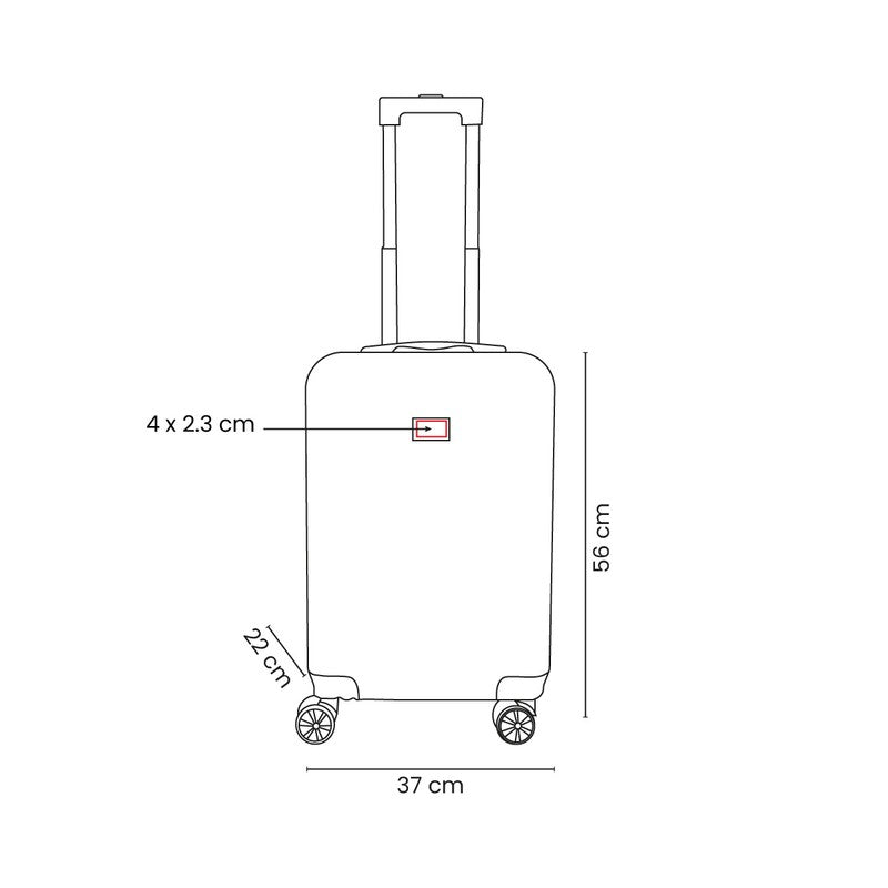 MALETA TROLLEY RUDDER SIN 722