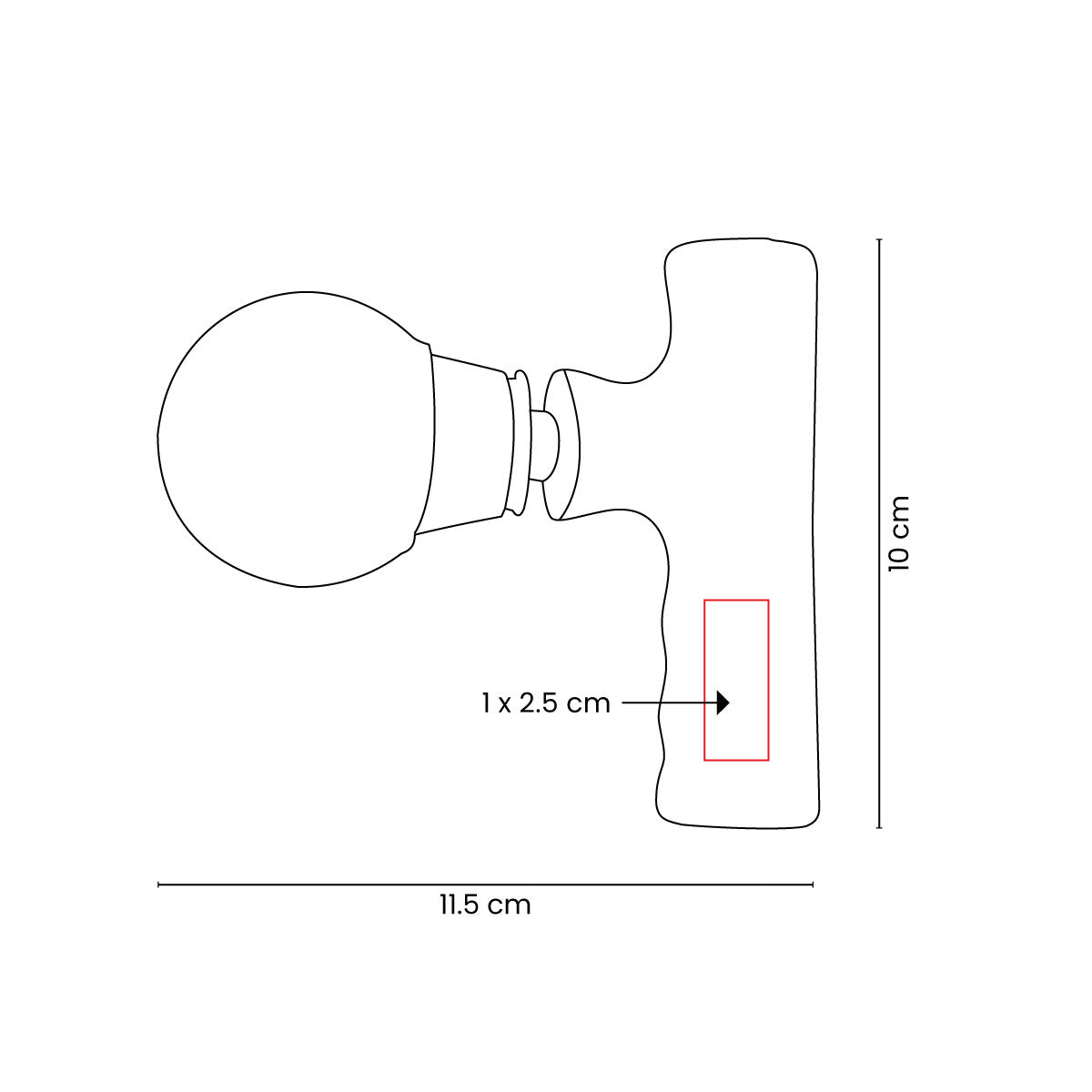 MASAJEADOR PORTATIL TARA SLD 073