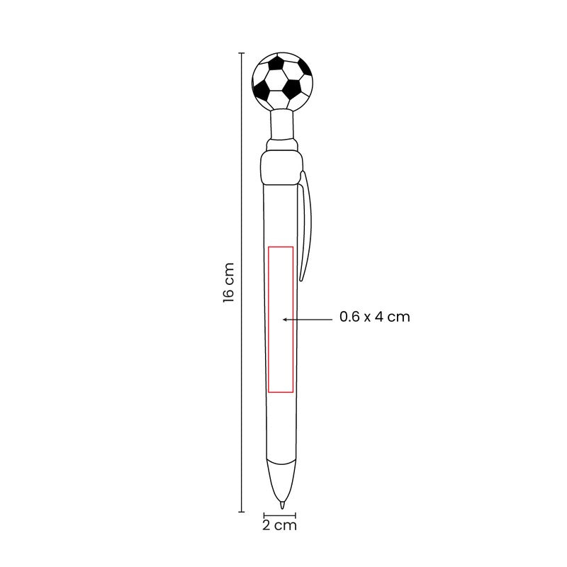 BOLÍGRAFO SOCCER SOC 970