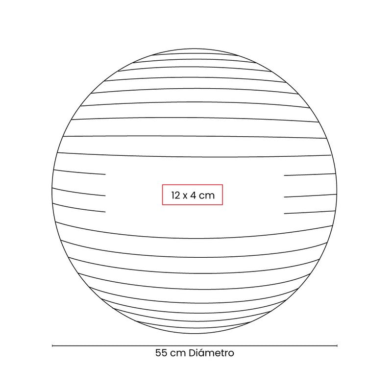 PELOTA DE PILATES WELLNESS SPO 018