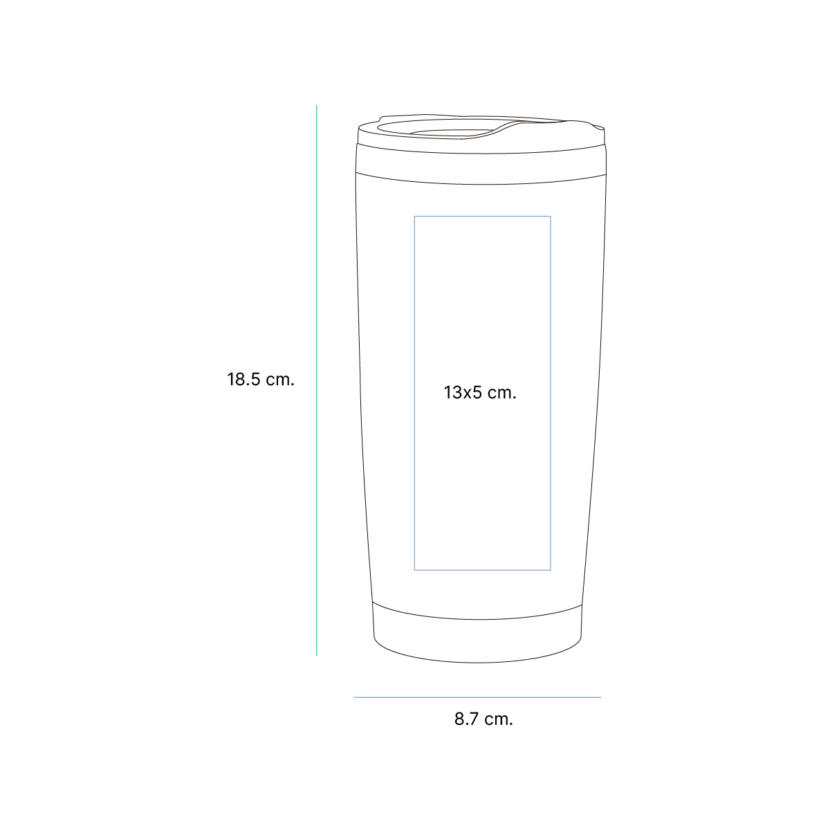 VASO ZIGARI TE-146