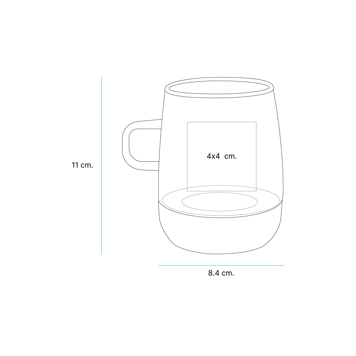 TAZA PRIZZI TE-167