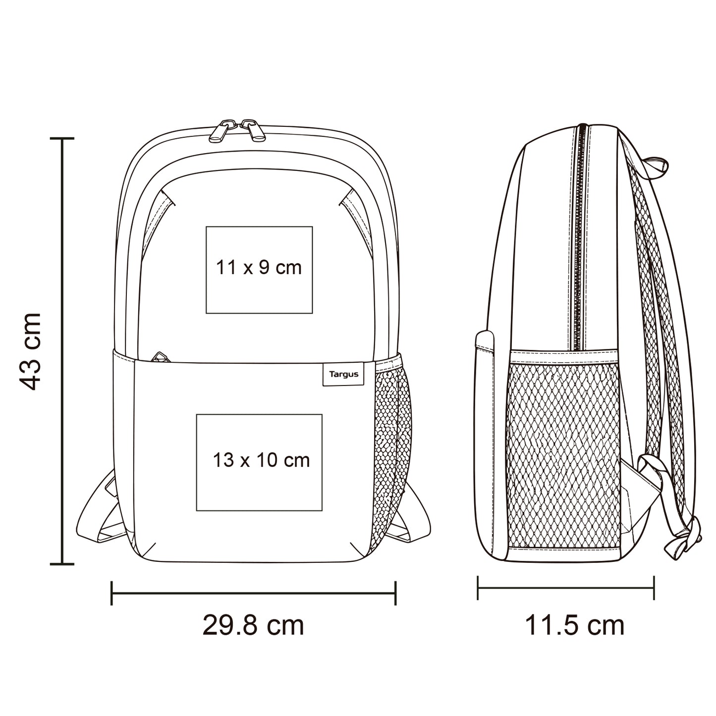 MOCHILA AXIS BL 374