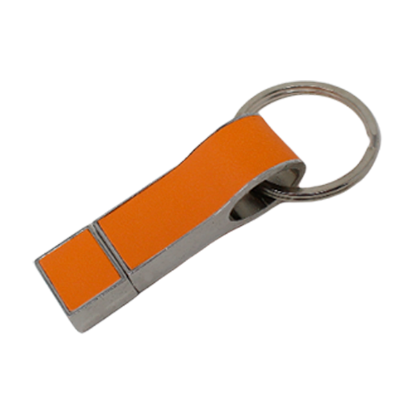 USB Llavero con piel