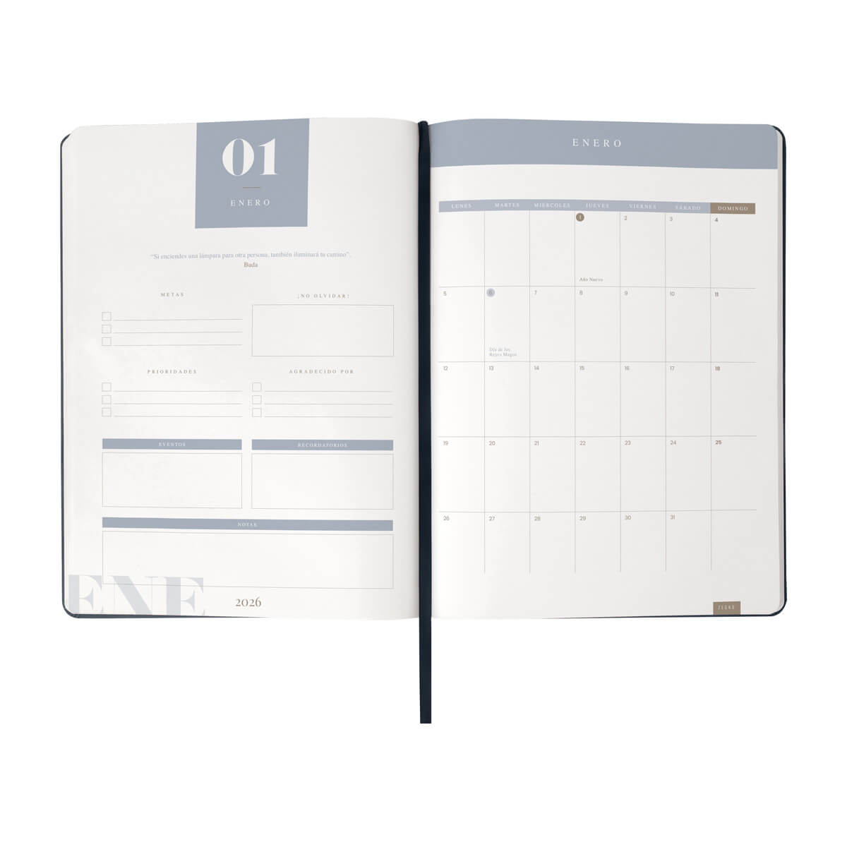 AGENDA DIARIA ULTRA 2026 AGDU 026