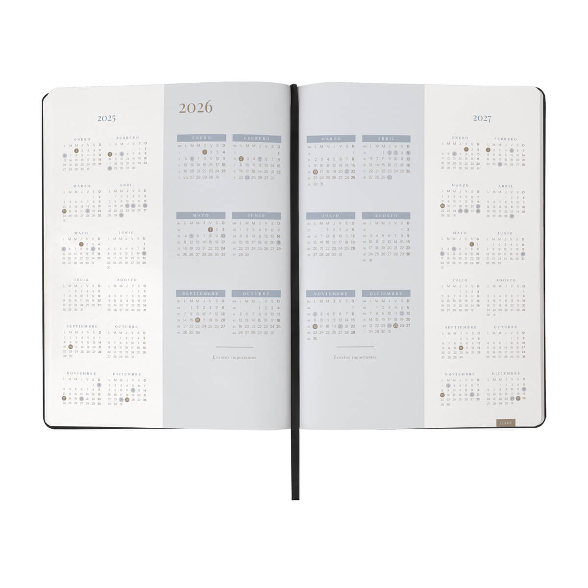 AGENDA DIARIA ULTRA 2026 AGDU 026