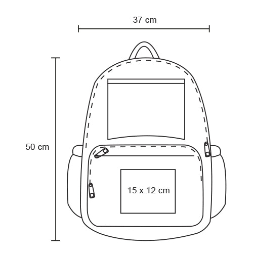 MOCHILA MARQUELIA BL 028