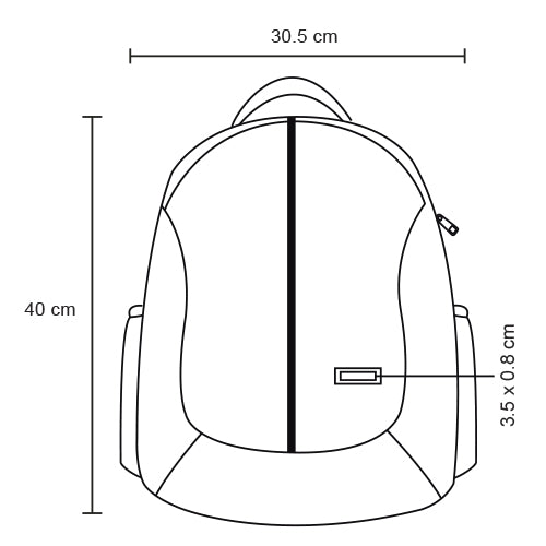 MOCHILA CENTO BL 049