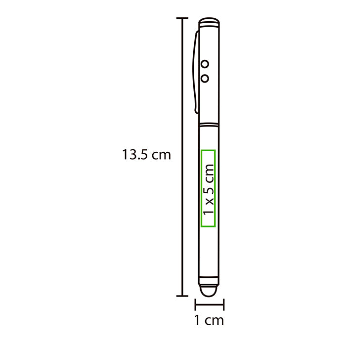 BOLÍGRAFO METÁLICO MULTIFUNCIONES LISTER BL-083
