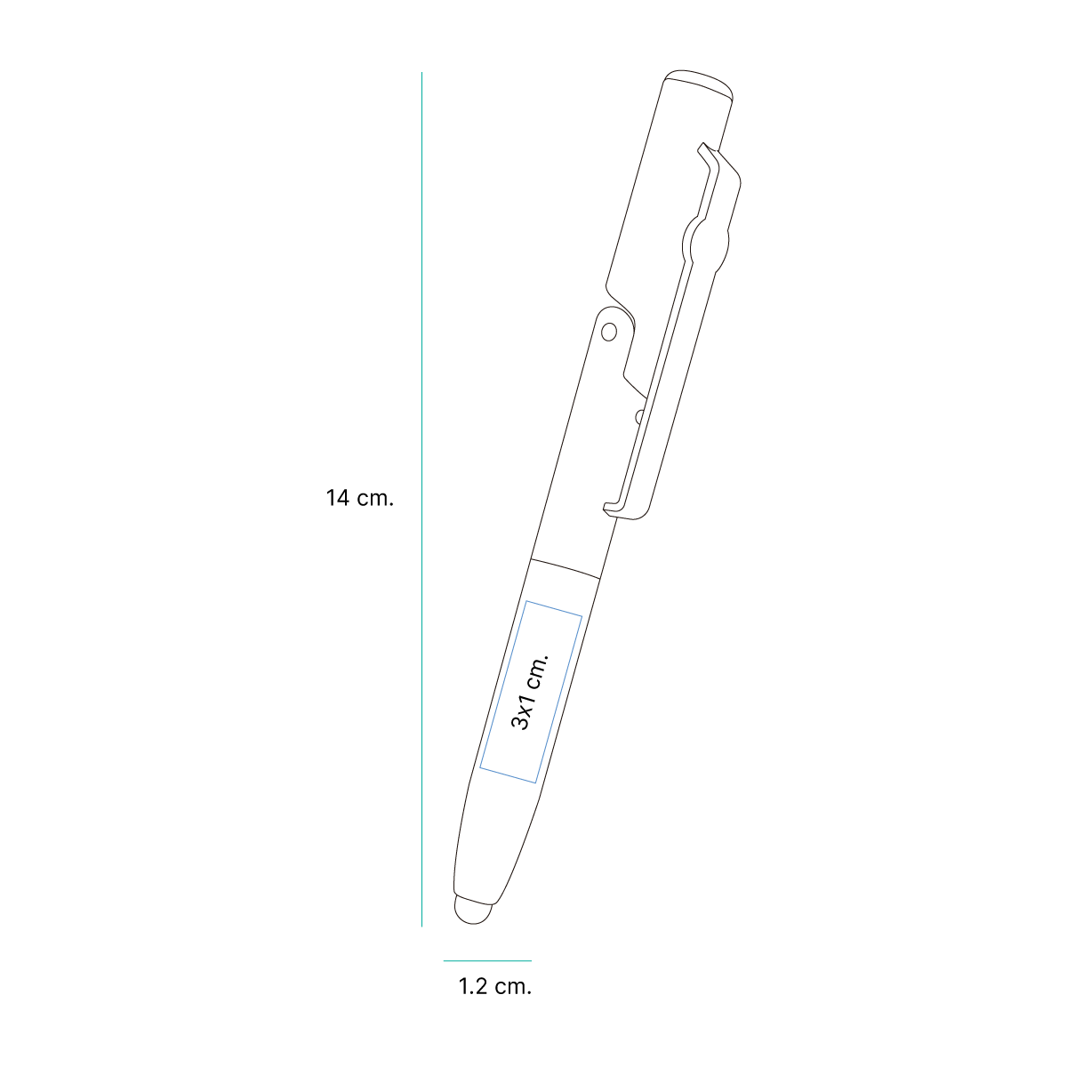 BOLÍGRAFO DE PLÁSTICO SAMARA BL-087