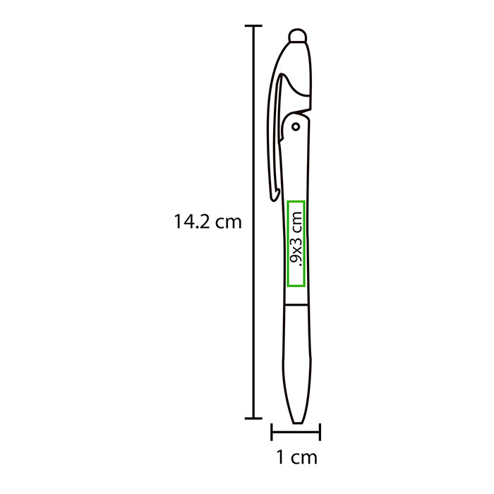 BOLÍGRAFO DE PLÁSTICO KAZÁN BL-088