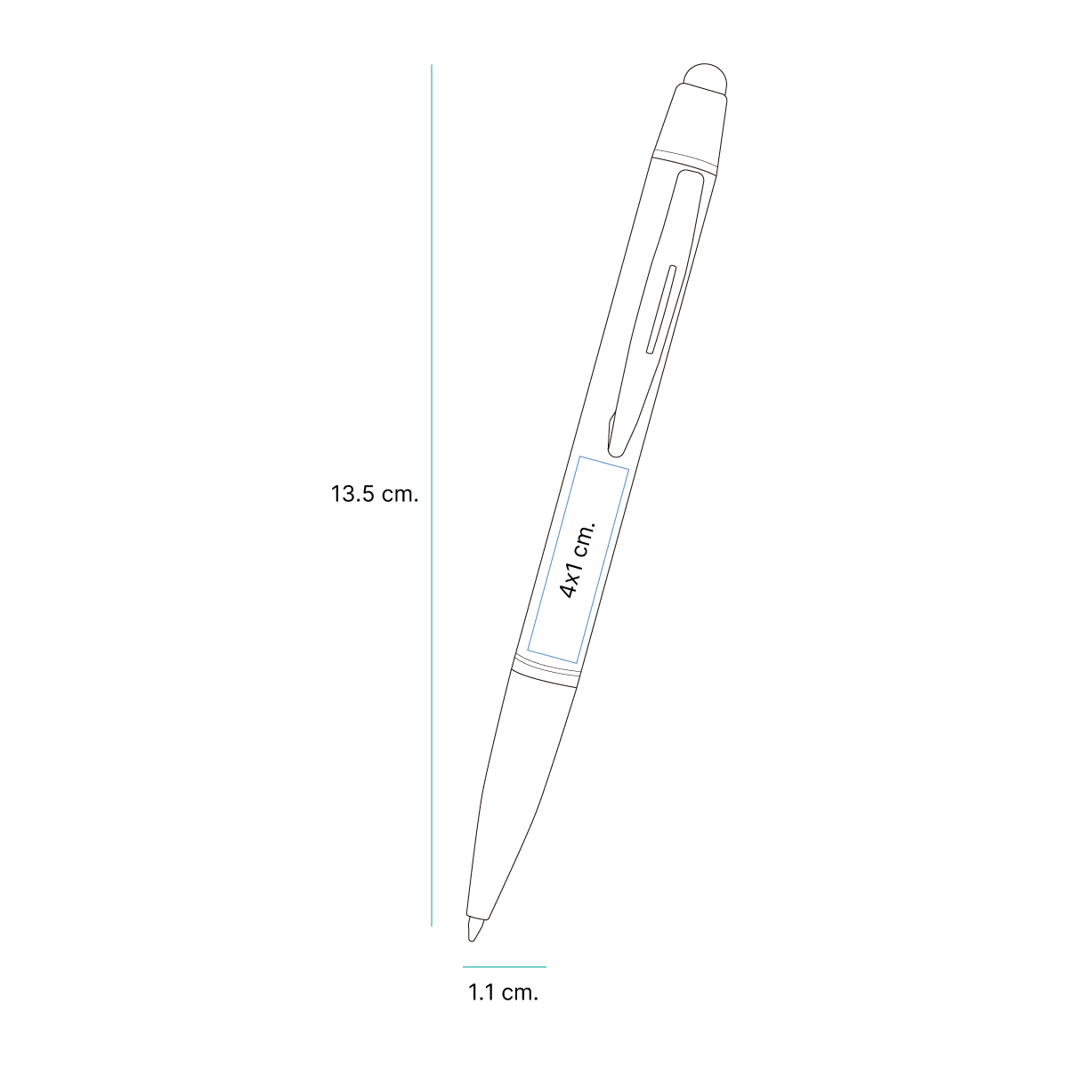 BOLÍGRAFO METÁLICO TULA BL-090