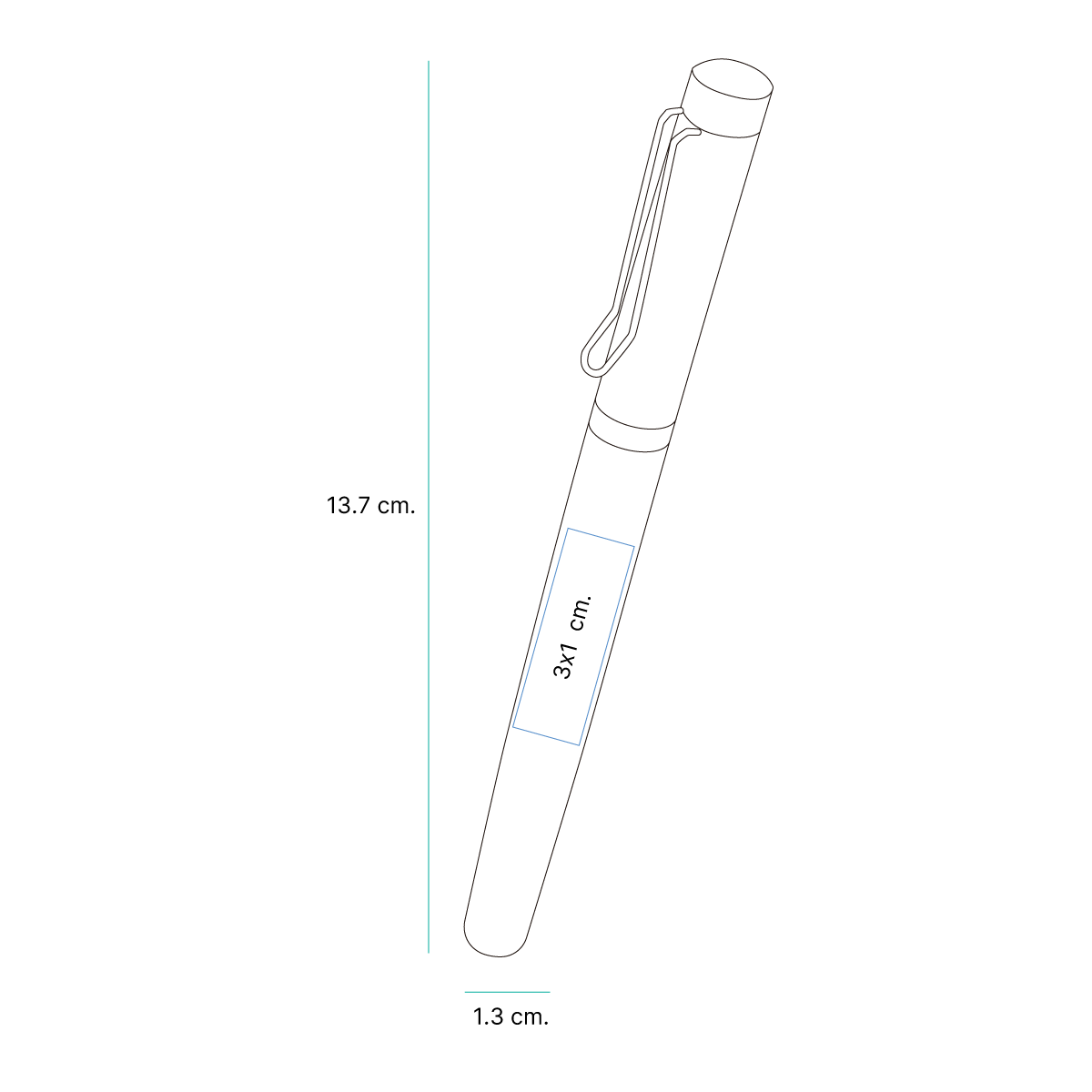 BOLÍGRAFO DE ACERO INOXIDABLE URUK BL-106