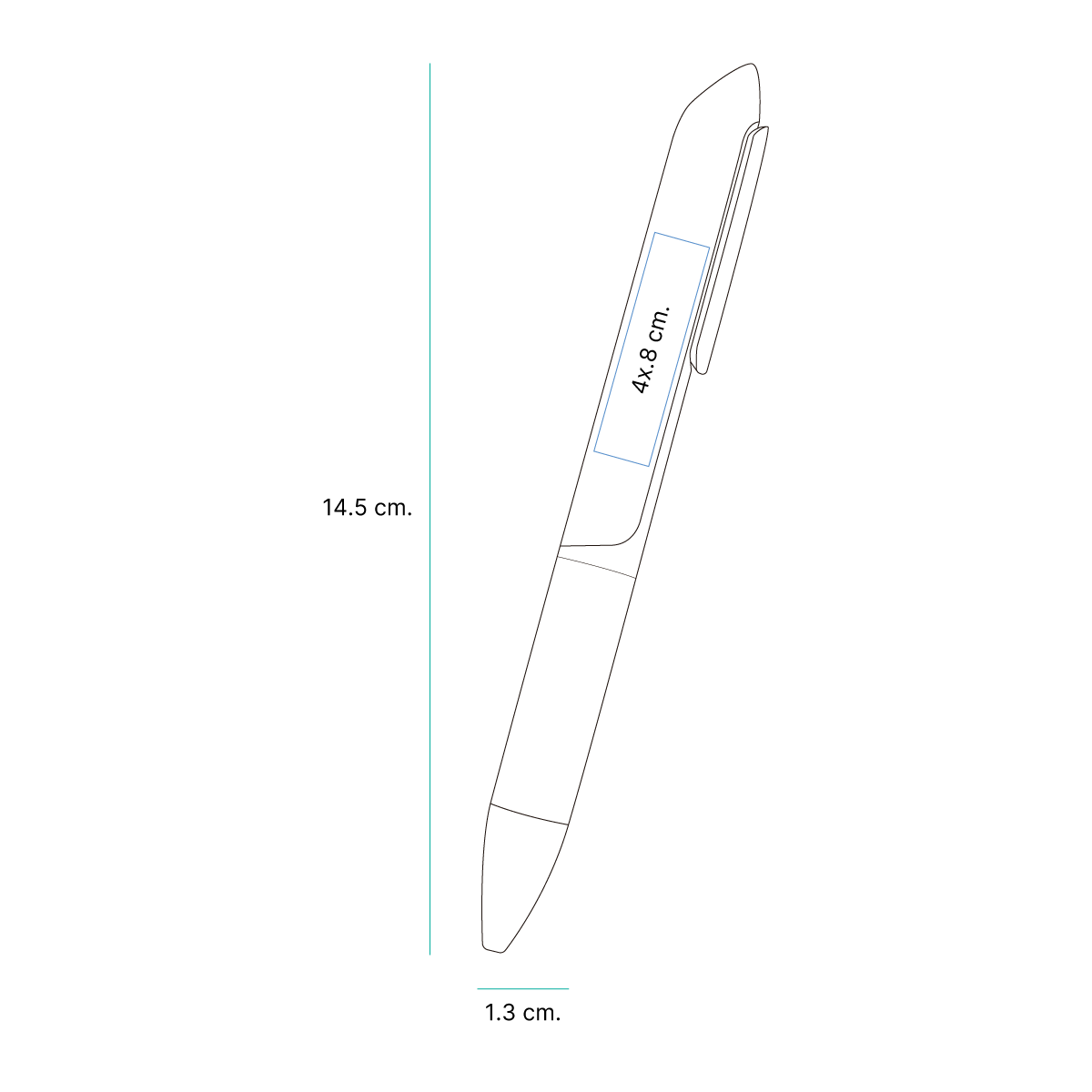 BOLÍGRAFO DE PLÁSTICO KORD BL-109