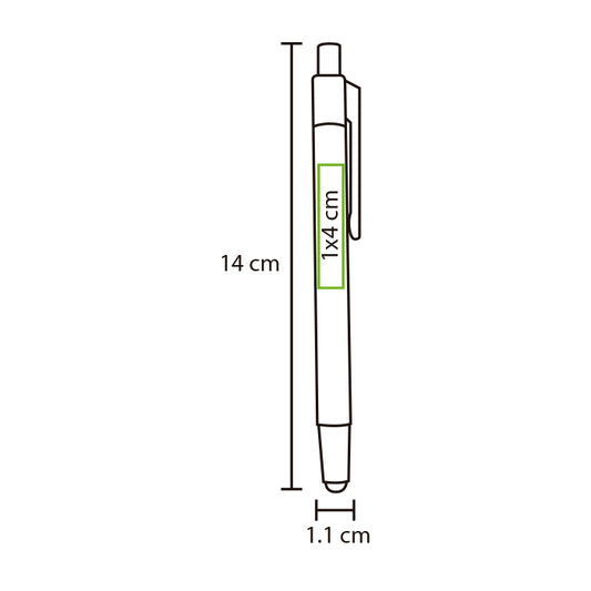 BOLÍGRAFO EN ALUMINIO KOZAN BL-110