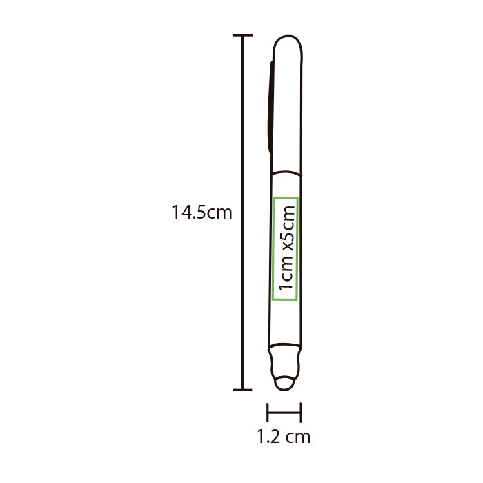 Bolígrafo en aluminio Gebze BL-113