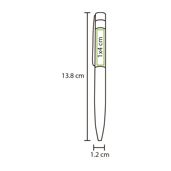 Bolígrafo en aluminio Kerner BL-114