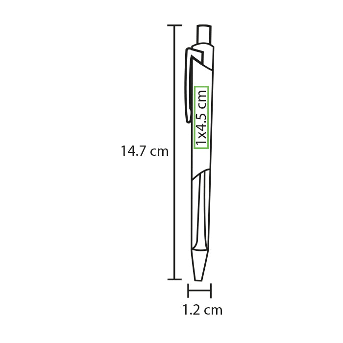 Bolígrafo en aluminio Ankara BL-119