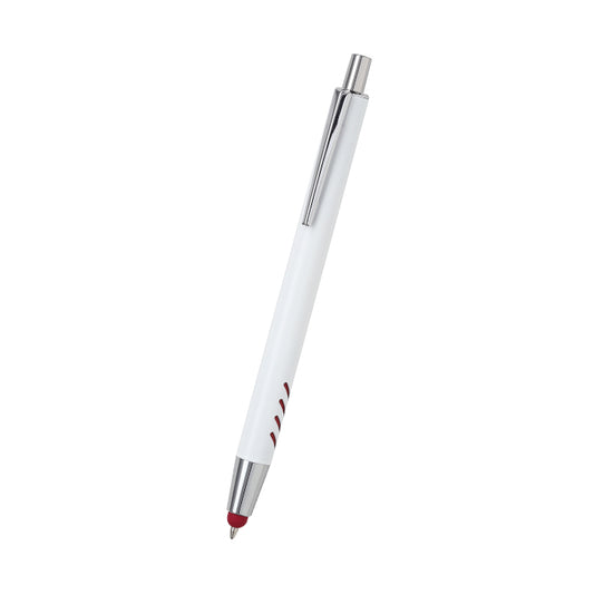 BOLÍGRAFO DE ALUMINIO BLANCO FORLI BL-129