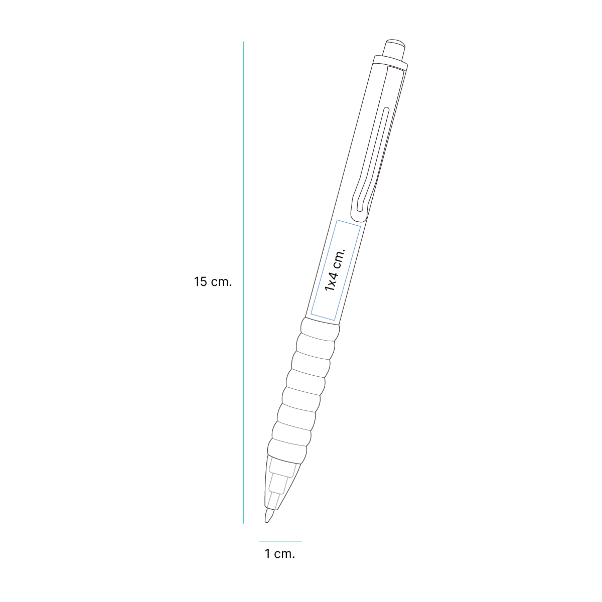 BOLÍGRAFO DE PLÁSTICO CATANIA BL-131