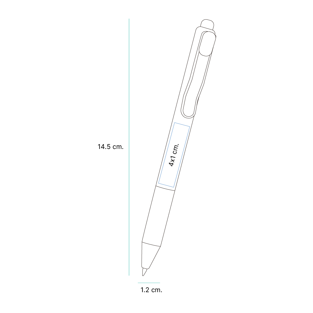 BOLÍGRAFO DE PLÁSTICO BIELLA BL-141