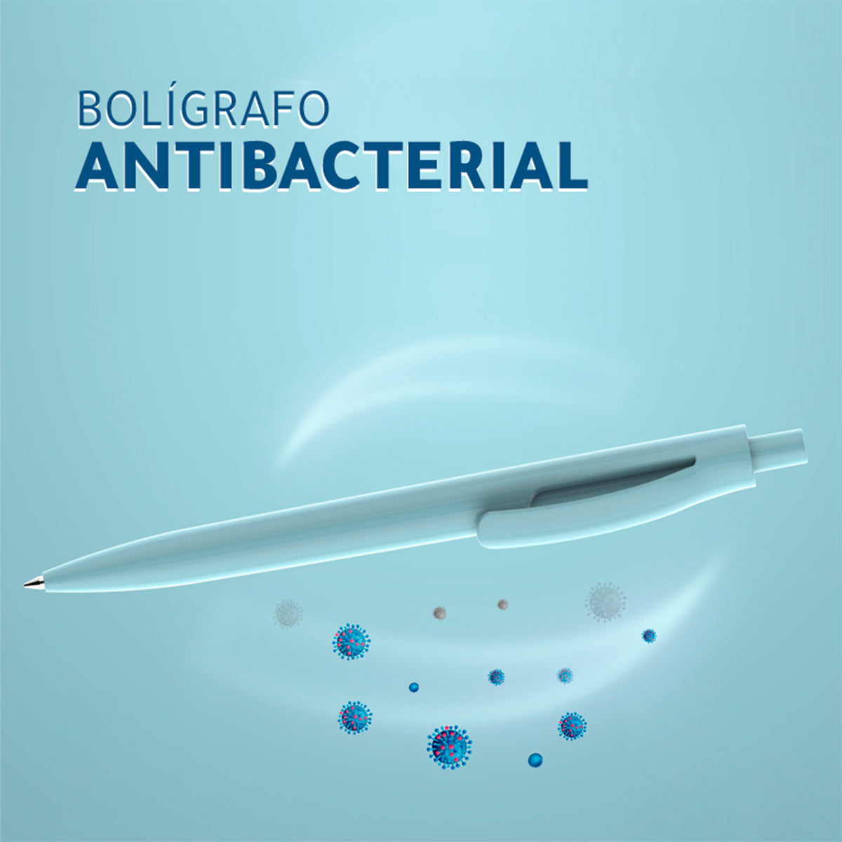 BOLÍGRAFO ANTIBACTERIAL BL-143