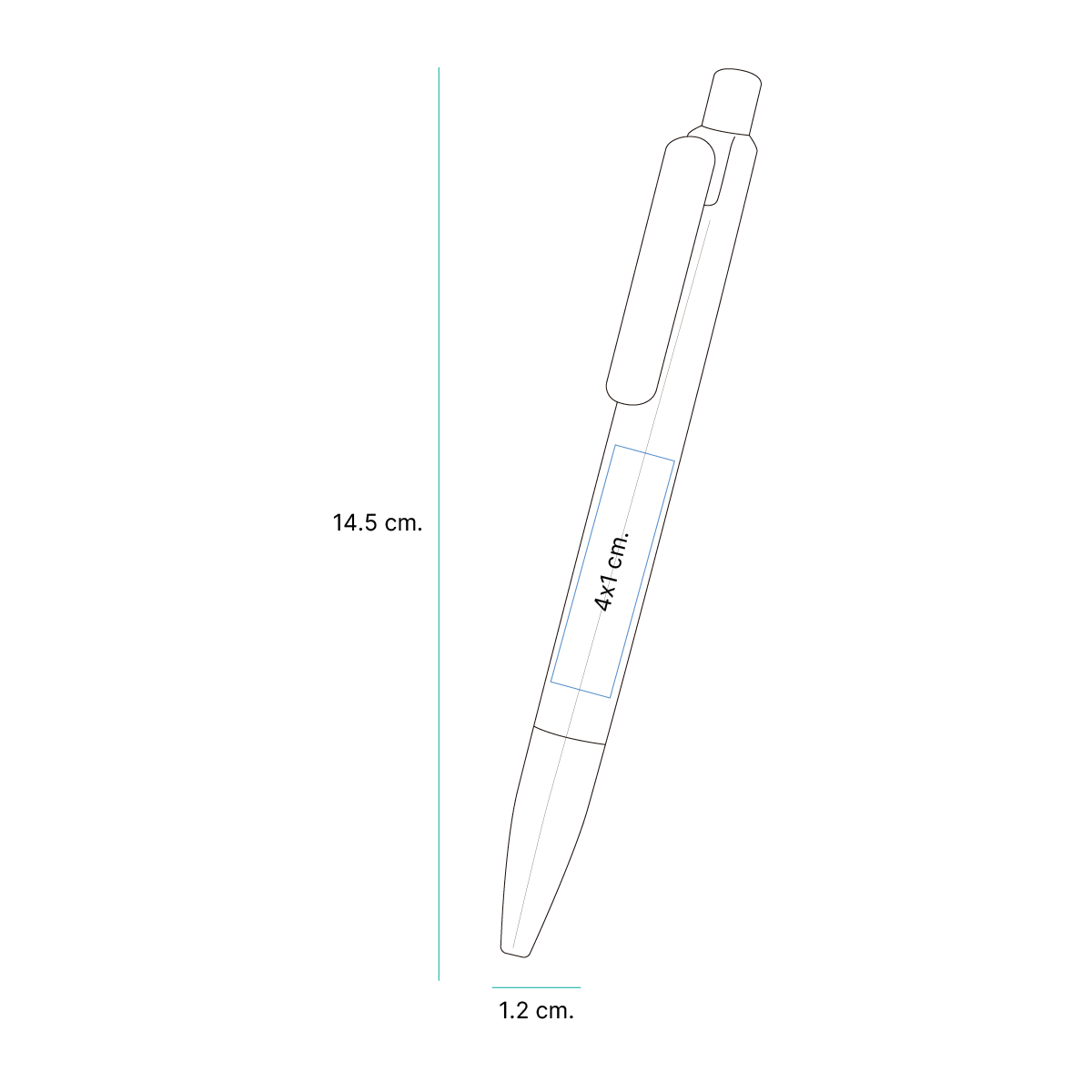 BOLÍGRAFO ANTIBACTERIAL BL-148