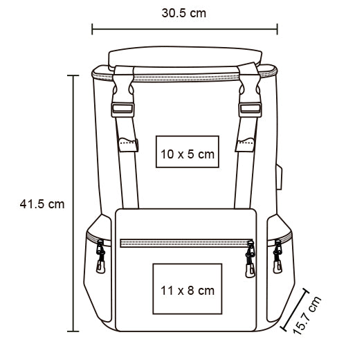 MOCHILA LUANG BL 213