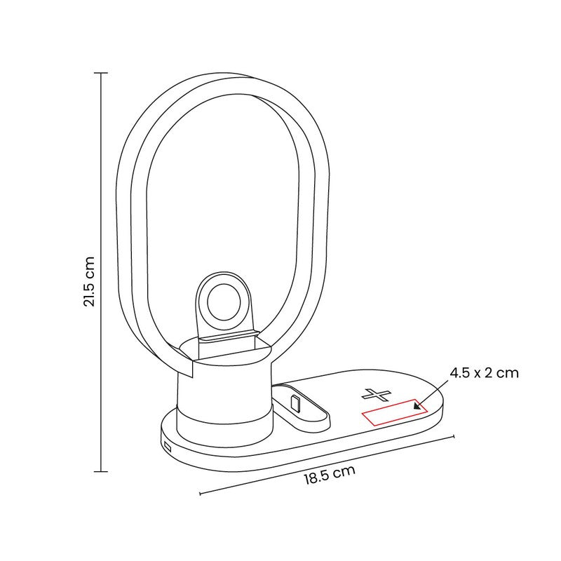 CARGADOR CON LÁMPARA VALOA CRG 051