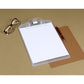 Tabla de plástico con clip para documentos DK-037