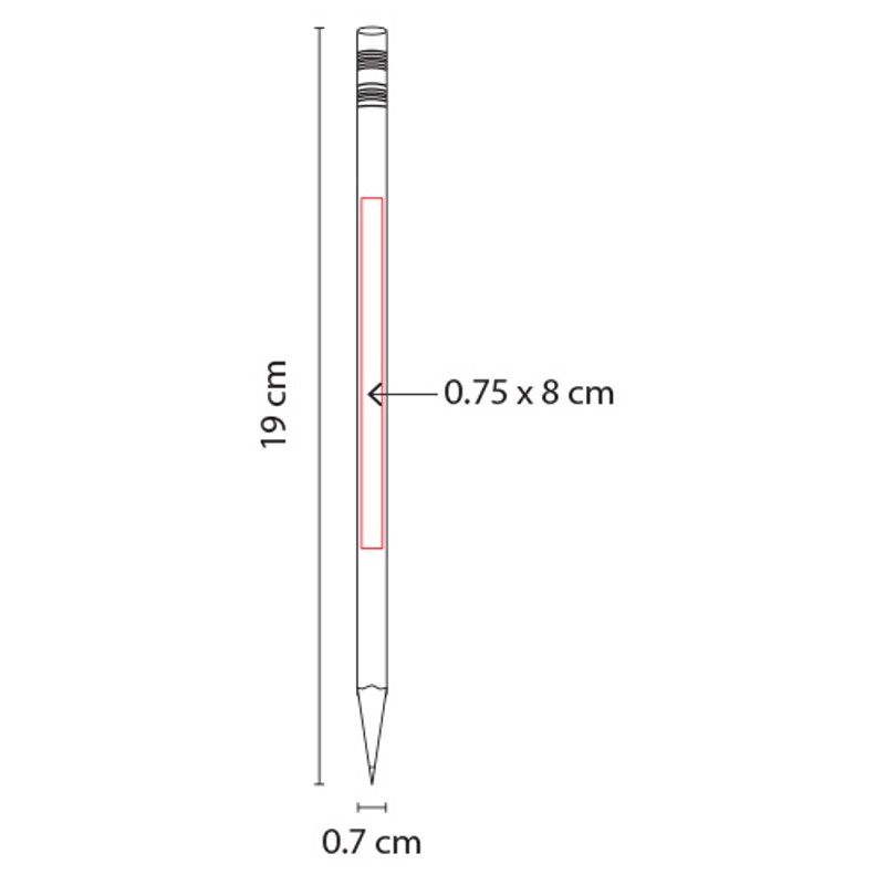 LÁPIZ DE MADERA DPO 008