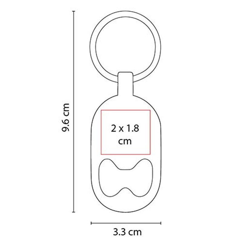 LLAVERO DESTAPADOR TELSEN DPO 050
