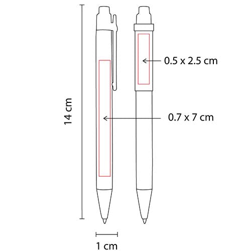 BOLIGRAFO PLANET ECO 010