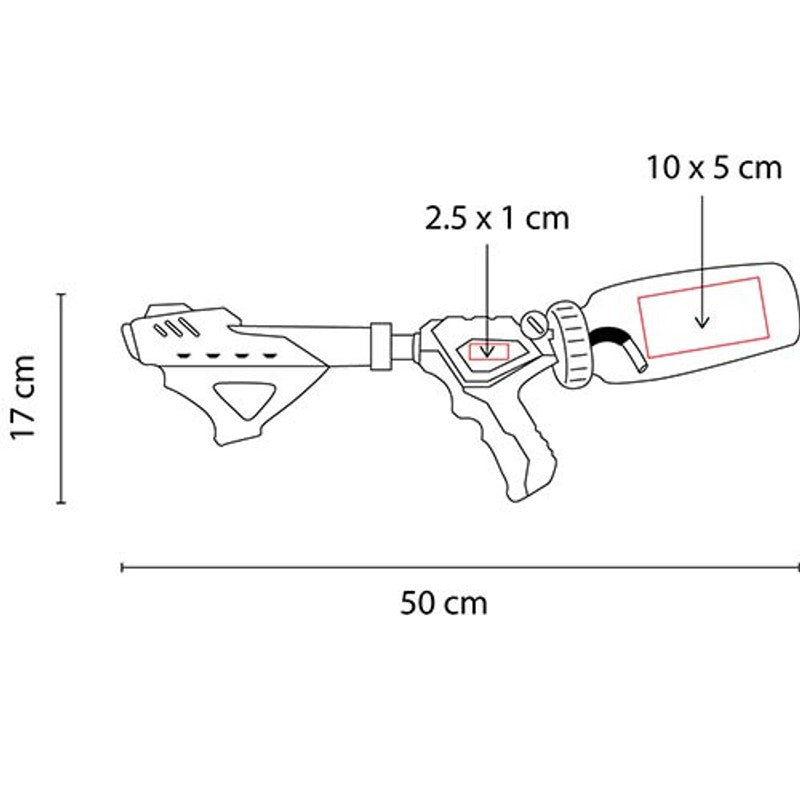 PISTOLA DE AGUA AQUA SKY GM 029