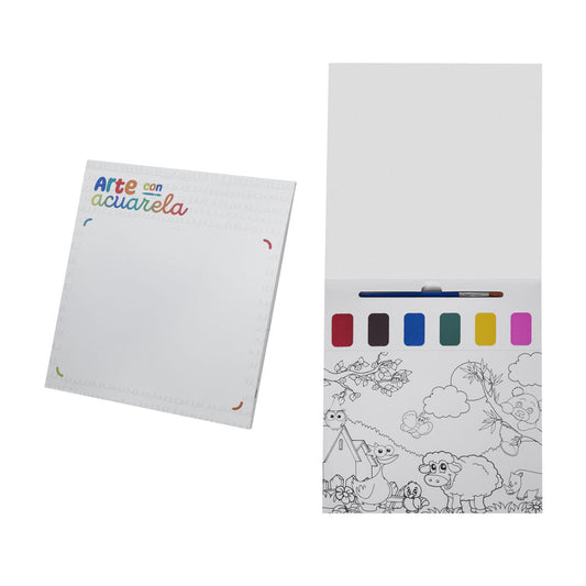 LIBRETA CON ACUARELAS KLIMPT GM 045