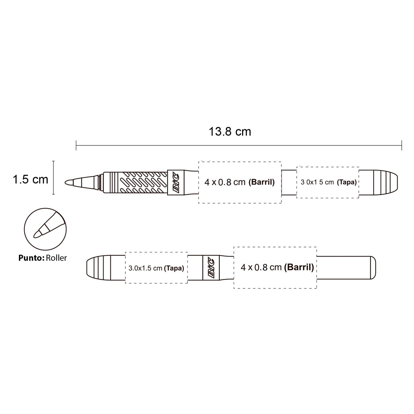 BIC GRIP ROLLER